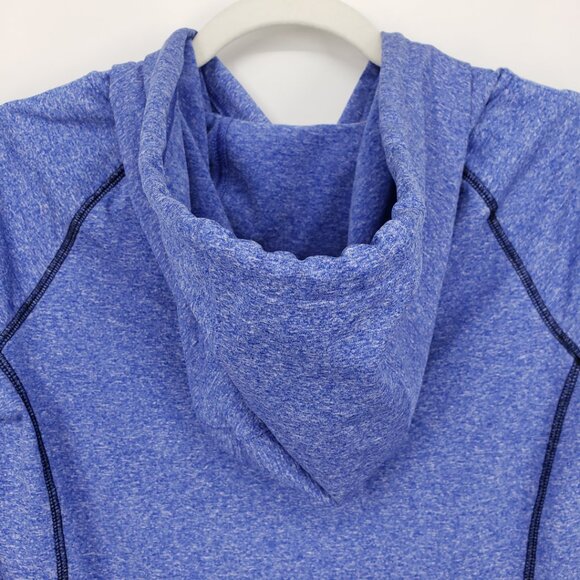 3/$25 Pink Victoria's Secret Hooded Long Sleeve Active Top S Hoodie Workout Blue - Picture 7 of 8
